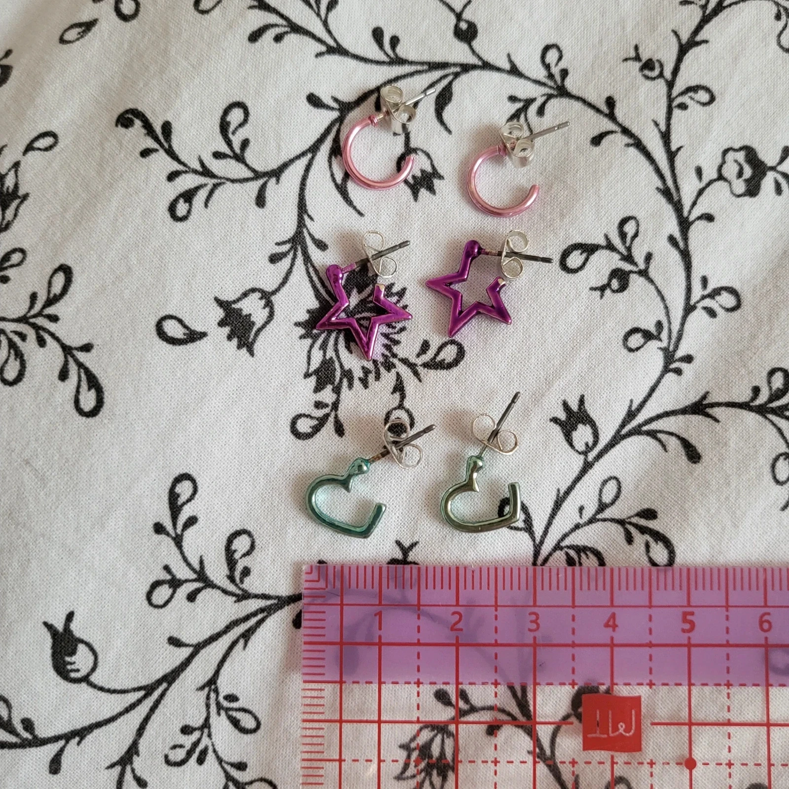 Lot 3 paar oorbellen – photo 2